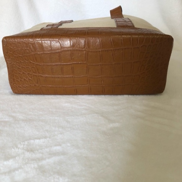 EUC Michael Kors Fulton Canvas Tote/Purse - Picture 6 of 8